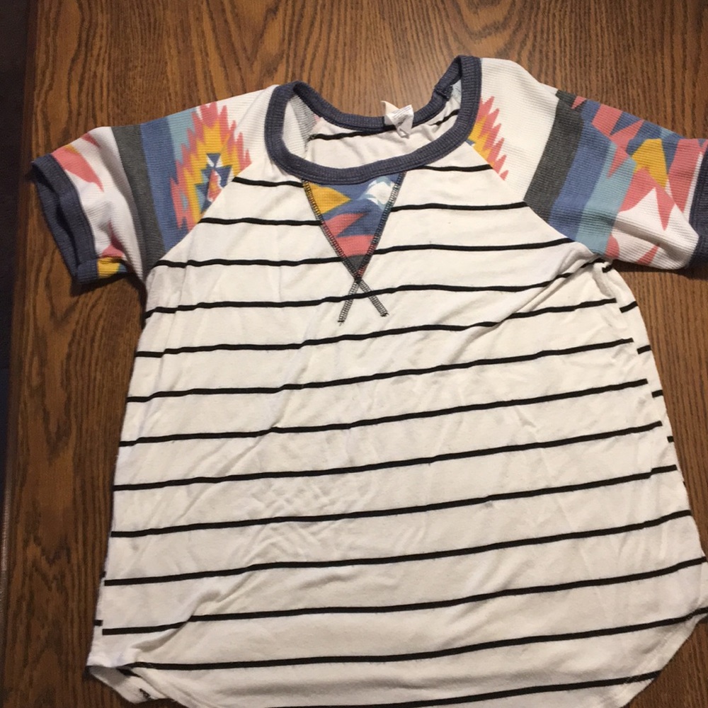 Aztec sleeve shirt